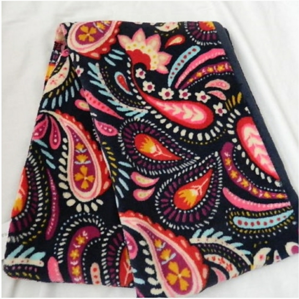 NWT Vera Bradley Fleece Loop Scarf Navy